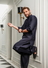 DARK NAVY KAMEEZ SHALWAR