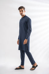 Navy Blue Kurta Pajama