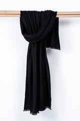 Black Cashmere Shawl