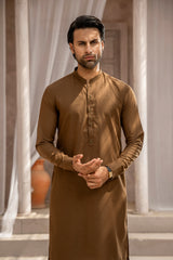 Hazel Brown Kurta Pajama