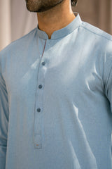 Polo Blue Kurta Pajama