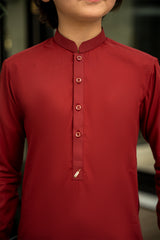 Kid’s Red Kameez Shalwar