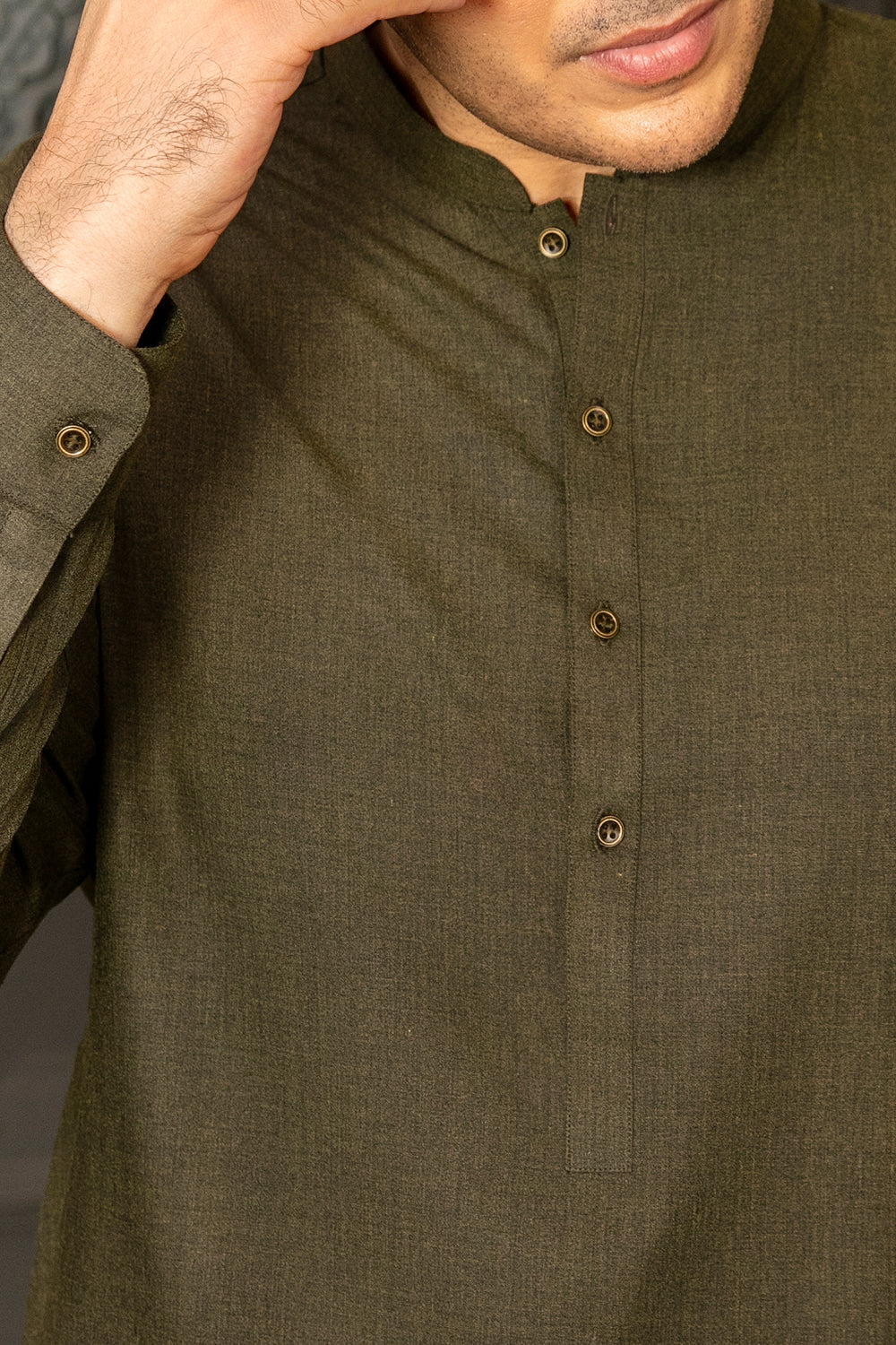 DEEP GREEN KURTA PAJAMA