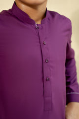 Kid’s Magenta Purple Kurta Pajama