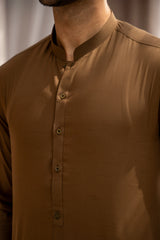 Hazel Brown Kurta Pajama