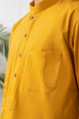 MUSTARD KURTA PAJAMA