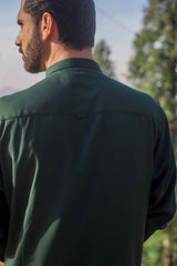 Forest Green Designer kameez Shalwar