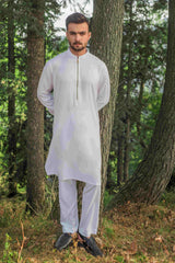 Pure White Kurta Pajama