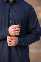 Midnight Blue Kameez Shalwar