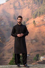 Black Designer kameez shalwar