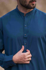 Space Blue Kameez Shalwar