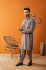 METALLIC GOLD KAMEEZ SHALWAAR