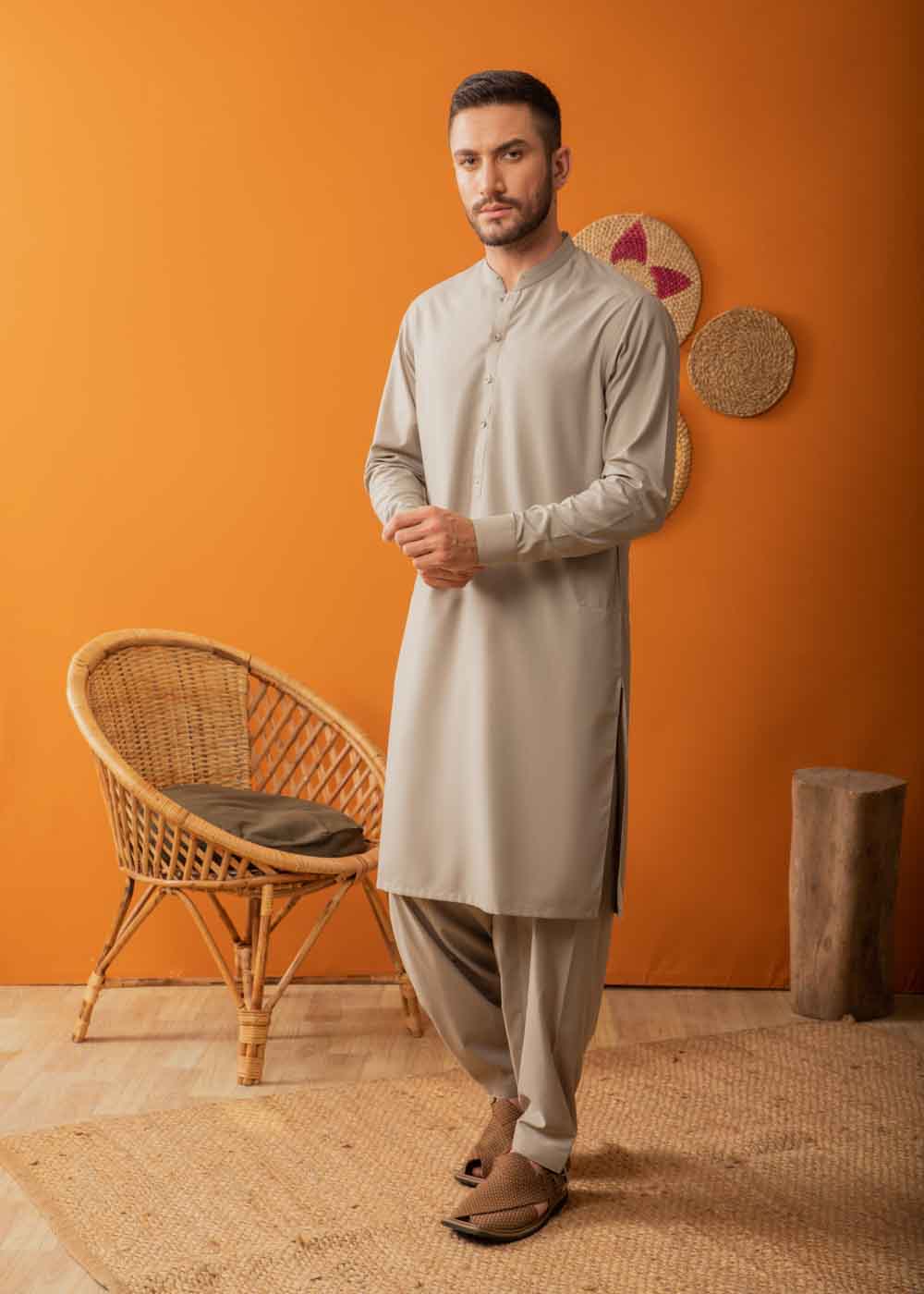 SAGE GREEN KAMEEZ SHALWAAR