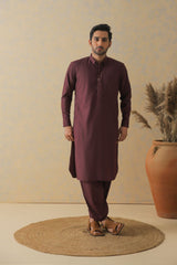 Maroon Kameez Shalwar