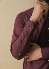 Maroon Kameez Shalwar