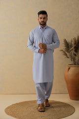 Rock Blue Kameez Shalwar