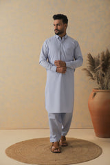 Rock Blue Kameez Shalwar