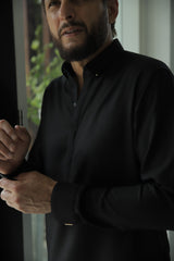 BLACK KAMEEZ SHALWAR